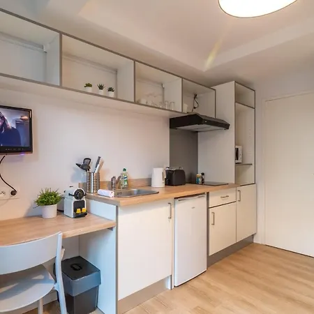 In The Heart Of Central Nice Functional And Cozy Studio For 1pers Apartamento Lille